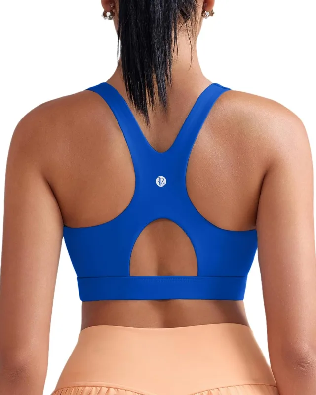 Keyhole Racerback Sports Bra - Image 5