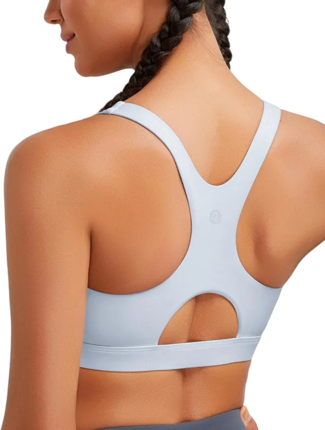 Keyhole Racerback Sports Bra - Image 4
