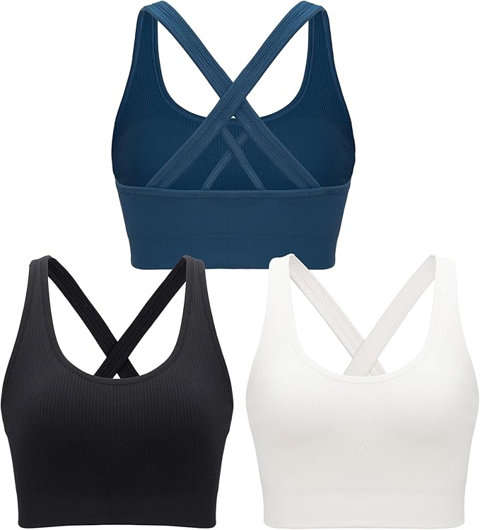 RUNNING GIRL Sports Bra - 3-Pack