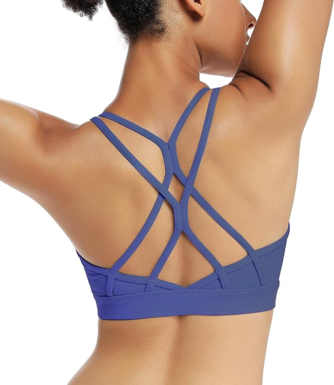 RUNNING GIRL Strappy Sports Bra